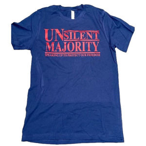 𝅺Unsilent Majority Custom graphic tee | Medium
